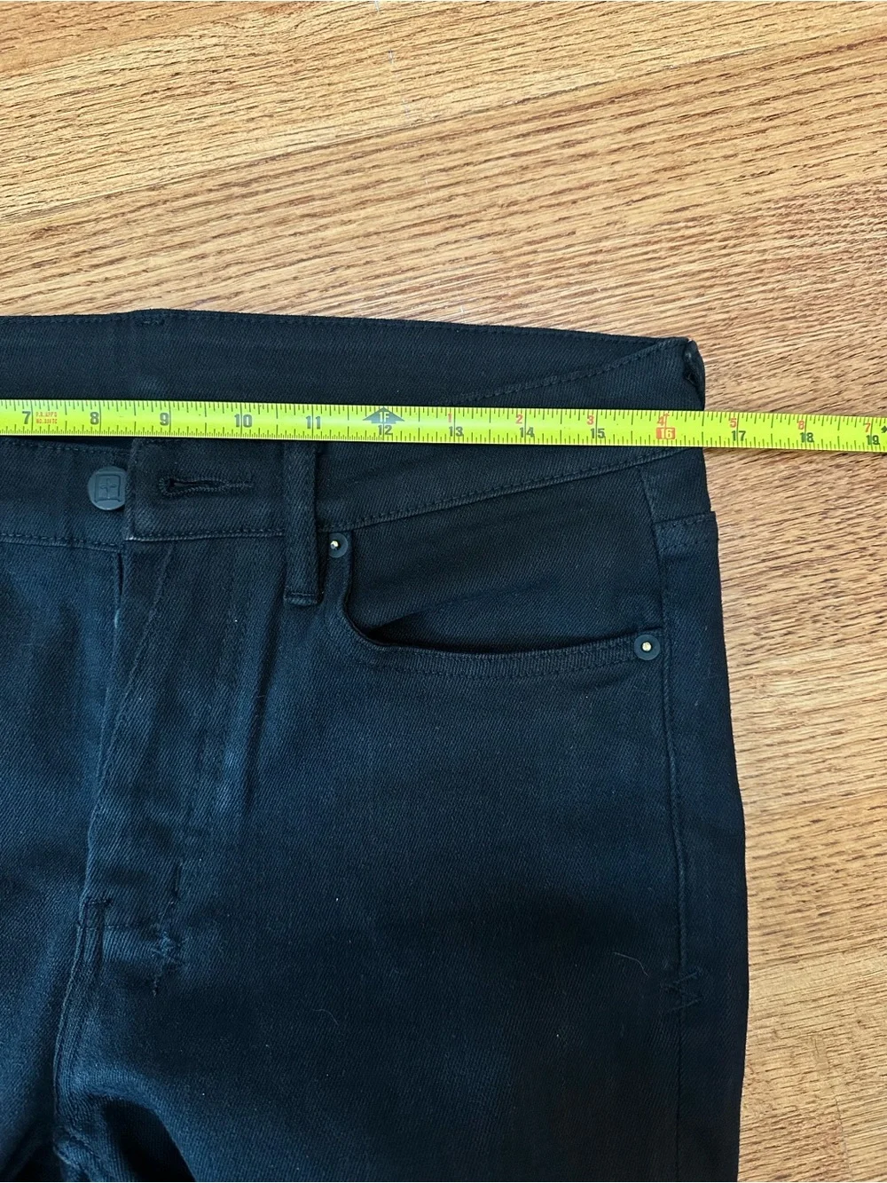 Ksubi van winkle ace black slice skinny jeans black size 32.